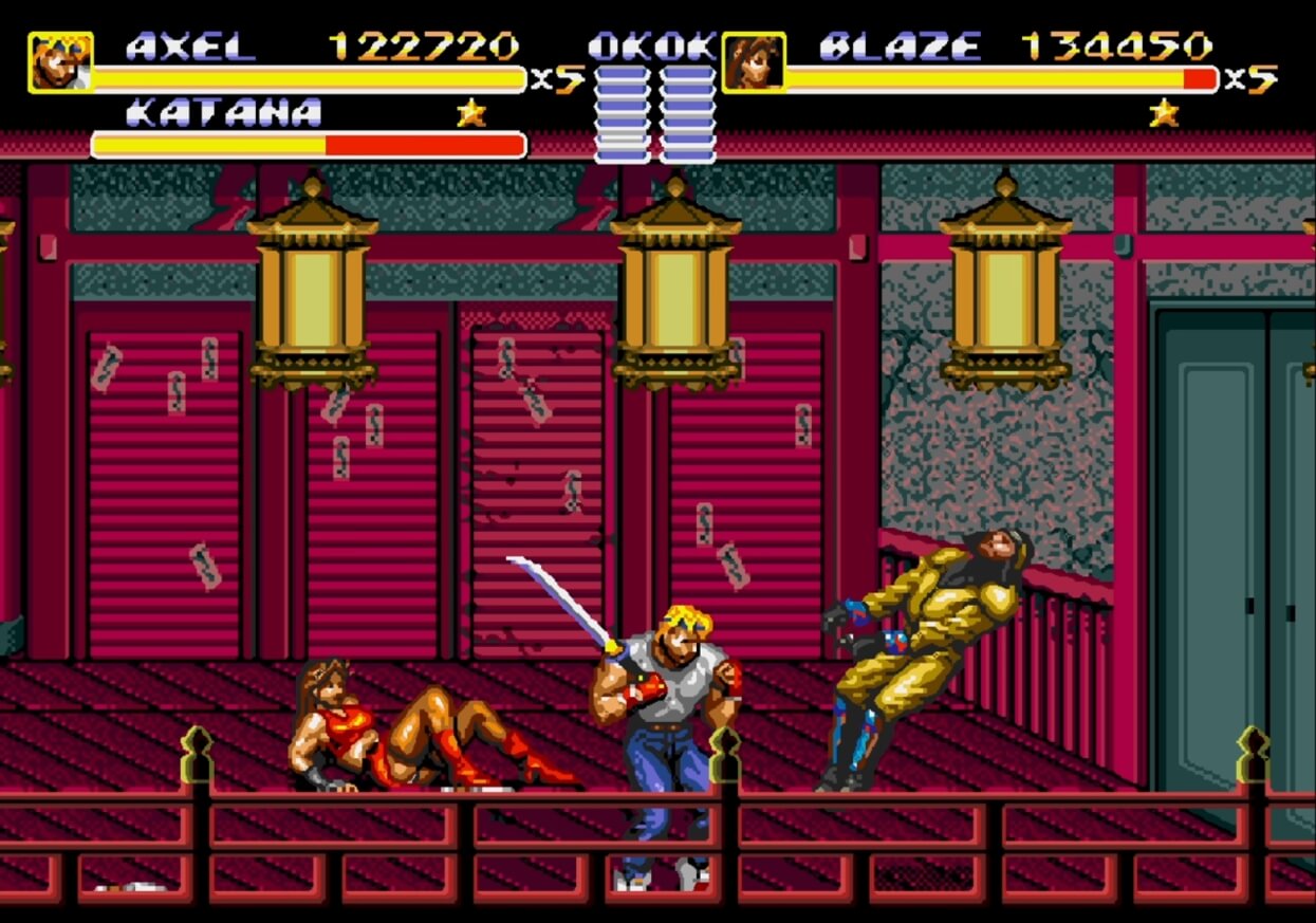 Streets Of Rage 3 - геймплей игры Sega Mega Drive\Genesis